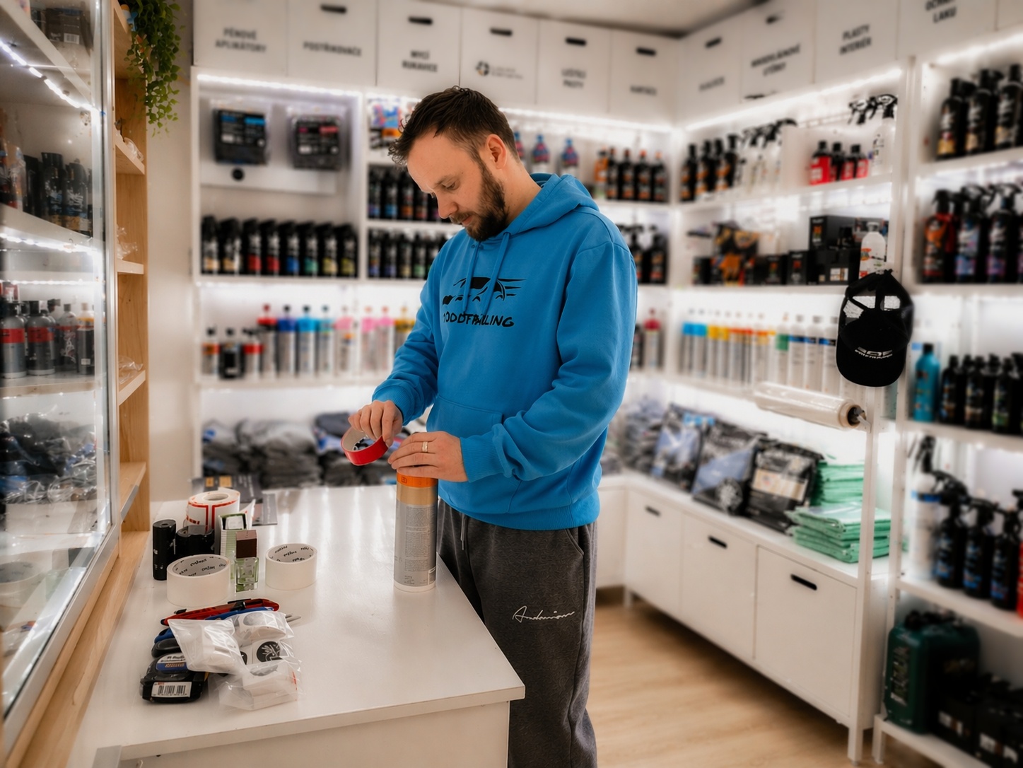 zajisteni vícka na produktu 